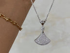 [Clover Jewelry]DREAM NECKLACE SILVER FULL DIAMOND