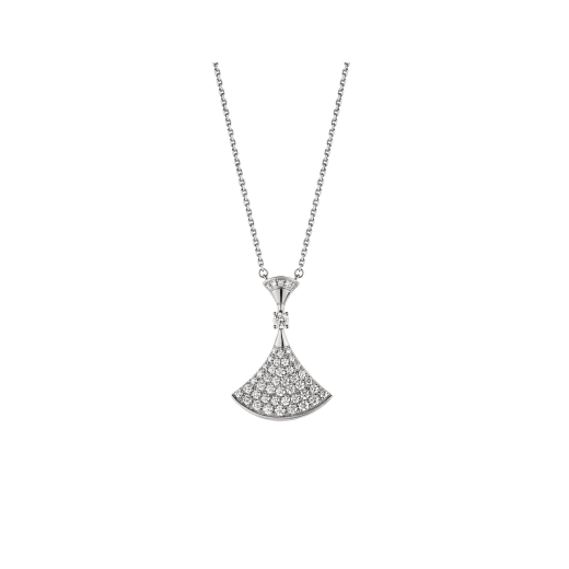 [Clover Jewelery]DREAM NECKLACE SILVER FULL DIAMOND