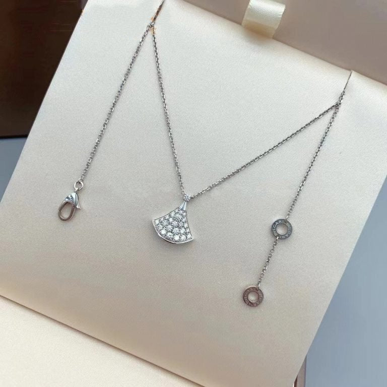 [Clover Jewelery]DREAM NECKLACE SILVER DIAMOND