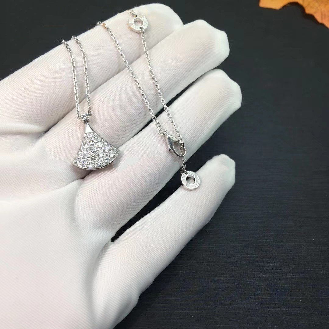 [Clover Jewelery]DREAM NECKLACE SILVER DIAMOND