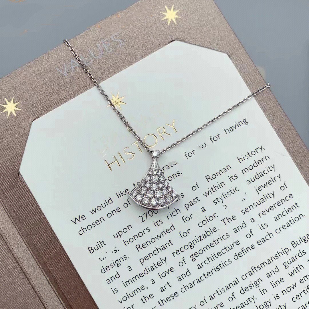 [Clover Jewelery]DREAM NECKLACE SILVER DIAMOND