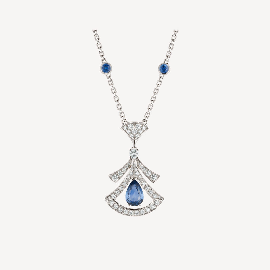 [Clover Jewelry]TRAUMKETTE ACHAT DIAMANT SILBER
