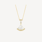 [Clover Jewelry]DREAM NECKLACE MOP GOLD DIAMOND