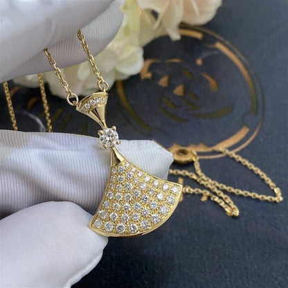 [Clover Jewelery]DREAM NECKLACE GOLD FULL DIAMOND