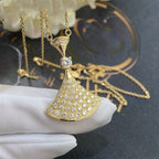 [Clover Jewelry]DREAM NECKLACE GOLD FULL DIAMOND