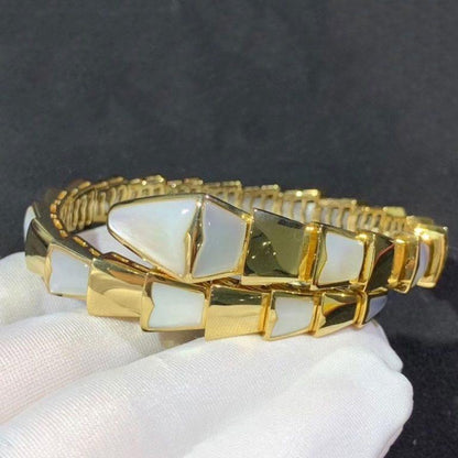 [Clover Jewelery]SERPENTI BRACELET MOP GOLD
