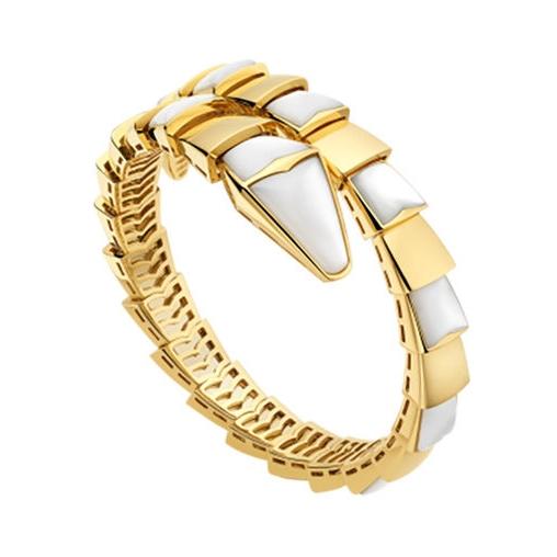 [Clover Jewelery]SERPENTI BRACELET MOP GOLD