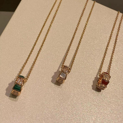 [Clover Jewellery] SERPENTI ANHÄNGER DIAMANT HALSKETTE