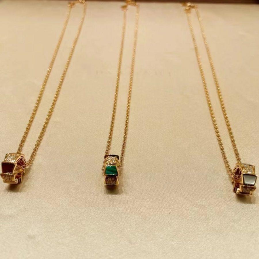 [Clover Jewelry]SERPENTI PEDANT DIAMOND NECKLACE