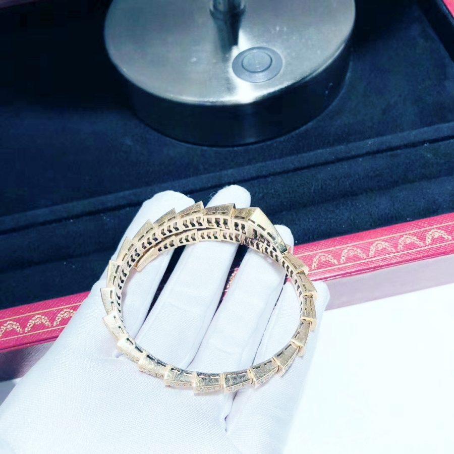 [Clover Jewellery]SERPENTI ARMBAND 8MM ROTGOLD DIAMANT