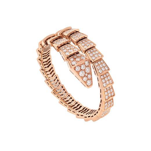 [Clover Jewellery]SERPENTI ARMBAND 8MM ROTGOLD DIAMANT