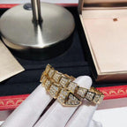 [Clover Jewelry]SERPENTI BRACELET 8MM GOLD DIAMOND