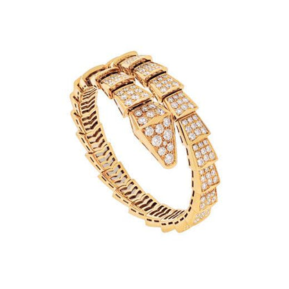[Clover Jewellery]SERPENTI ARMBAND 8MM GOLD DIAMANT