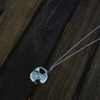 [Clover Jewelry]AMULETTE SILVER FULL DIAMOND NECKLACE