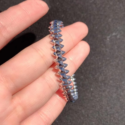 [Clover Jewelery]CLASH SILVER BRACELET