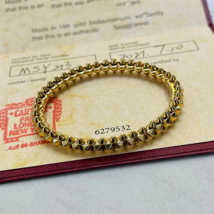 [Clover Jewelry]CLASH GOLD BRACELET