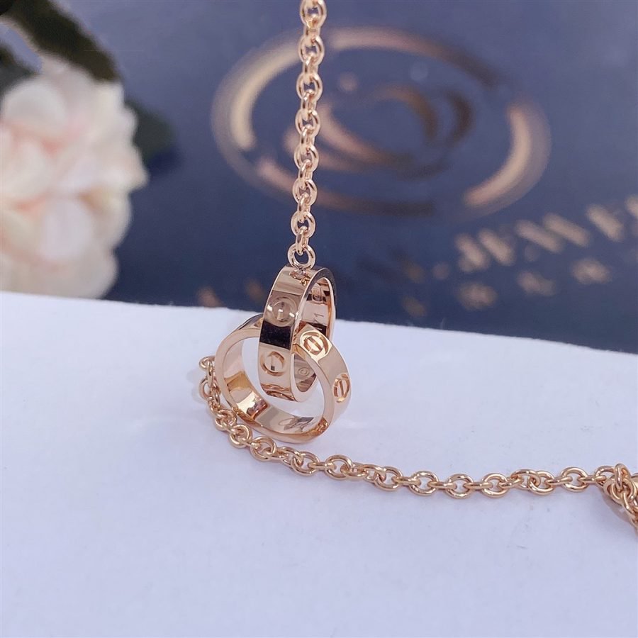 [Clover Jewelery]LOVE BRACELET DOUBLE RING
