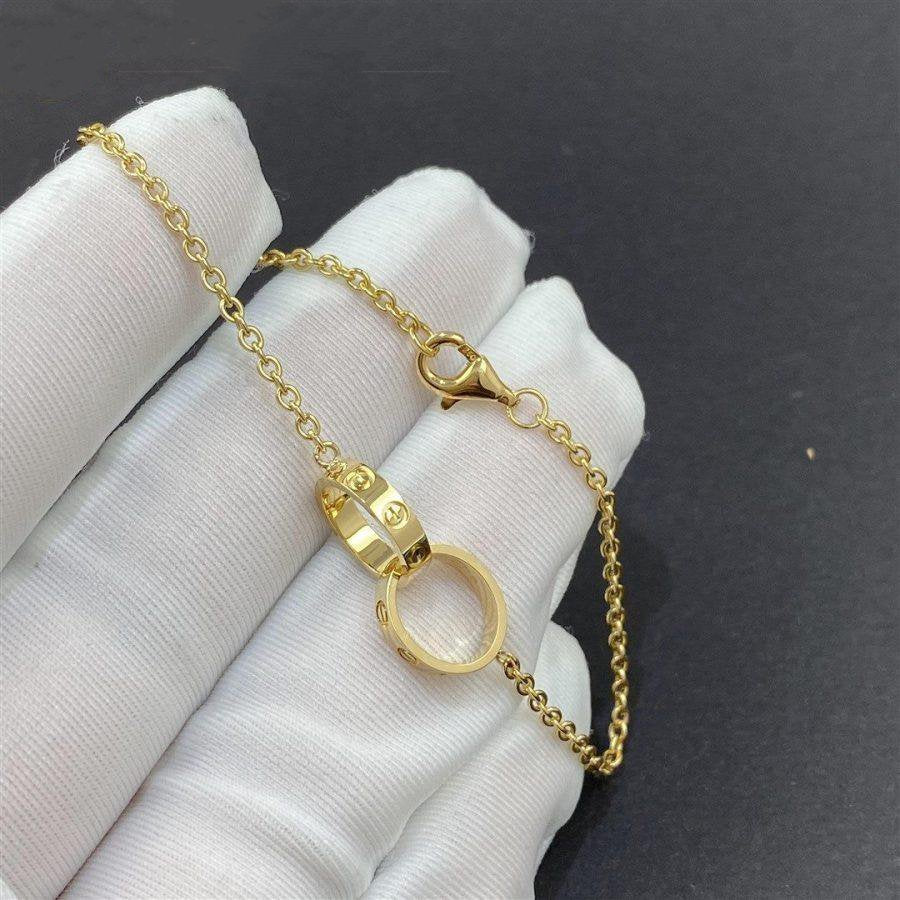 [Clover Jewelery]LOVE BRACELET DOUBLE RING