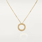 [Clover Jewelry]LIEBESKETTE VERSTELLBAR ROSÉGOLD
