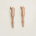[Clover Jewelry]CHAINE CHAOS DIAMOND DROP OHRRINGE