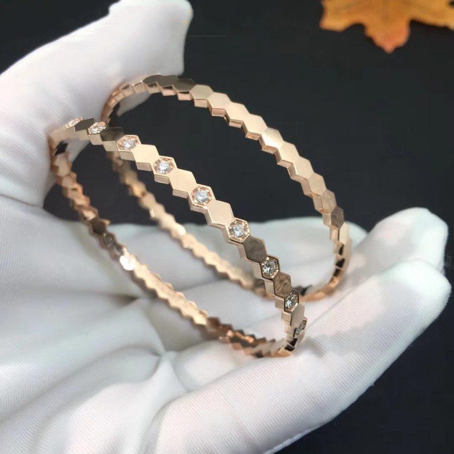 [Clover Jewelry]BEE LOVE SILVER DIAMOND BRACELET
