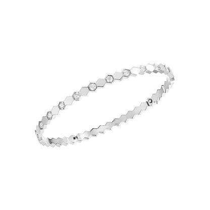 [Clover Jewelery]BEE LOVE SILVER DIAMOND BRACELET