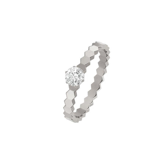 [Clover Jewelery]BEE LOVE RING SILVER 1 DIAMOND