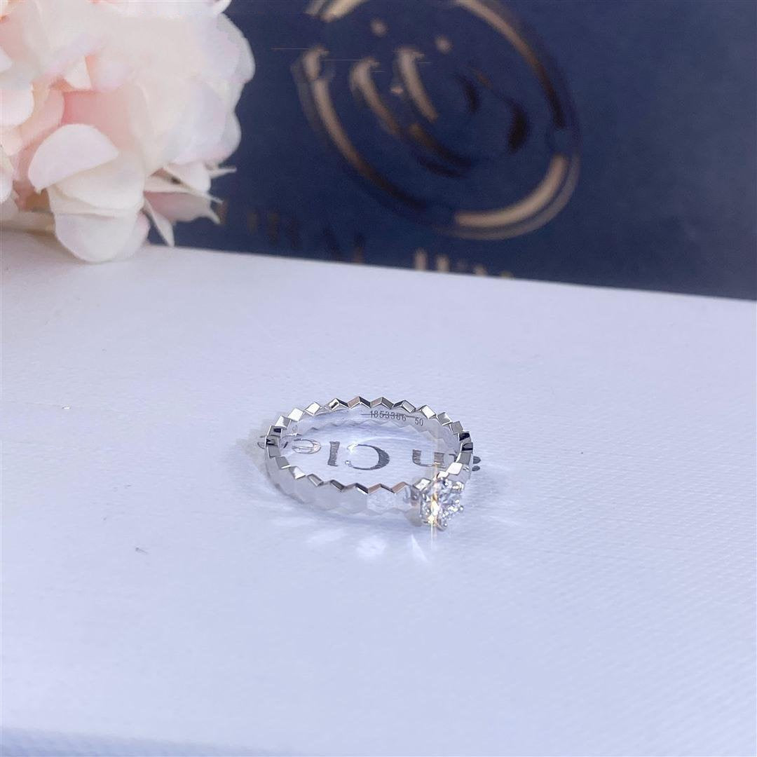 [Clover Jewelery]BEE LOVE RING SILVER 1 DIAMOND
