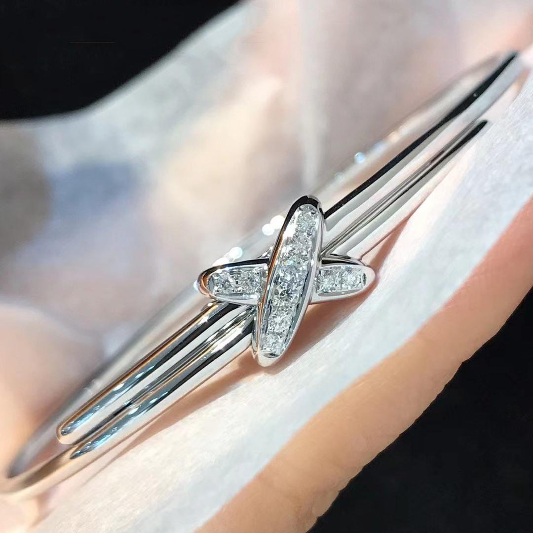 [Clover Jewelery]JEUX DE BRACELET SILVER DIAMONDS