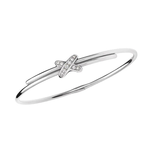 [Clover Jewellery]JEUX DE BRACELET SILVER DIAMONDS