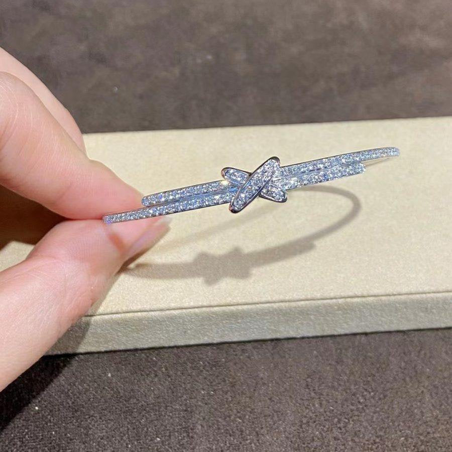 [Clover Jewellery]JEUX DE BRACELET DIAMONDS SILVER