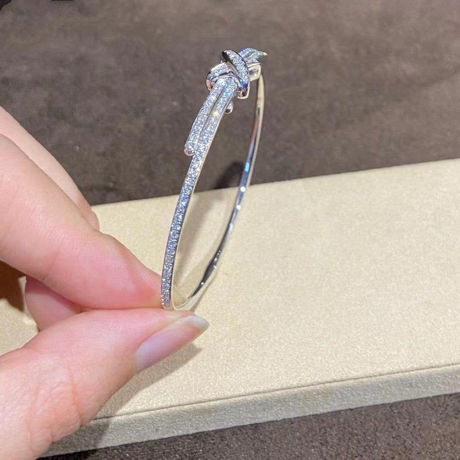 [Clover Jewelry]JEUX DE BRACELET DIAMONDS SILVER