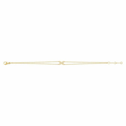 [Clover Jewelery]JEUX BRACELET GOLD DIAMOND