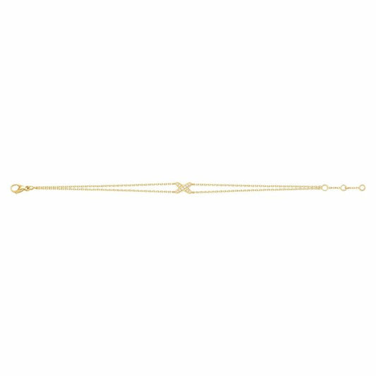 [Clover Jewelery]JEUX BRACELET GOLD DIAMOND