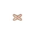 [Clover Jewelry]JEUX DE ピンクゴールドダイヤモンドイヤリング