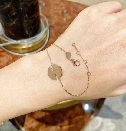 [Clover Jewellery]JEUX DE BRACELET MOP PINK GOLD DIAMANTEN