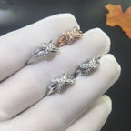 [Clover Jewelry]JEUX DE SILVER DIAMOND RING