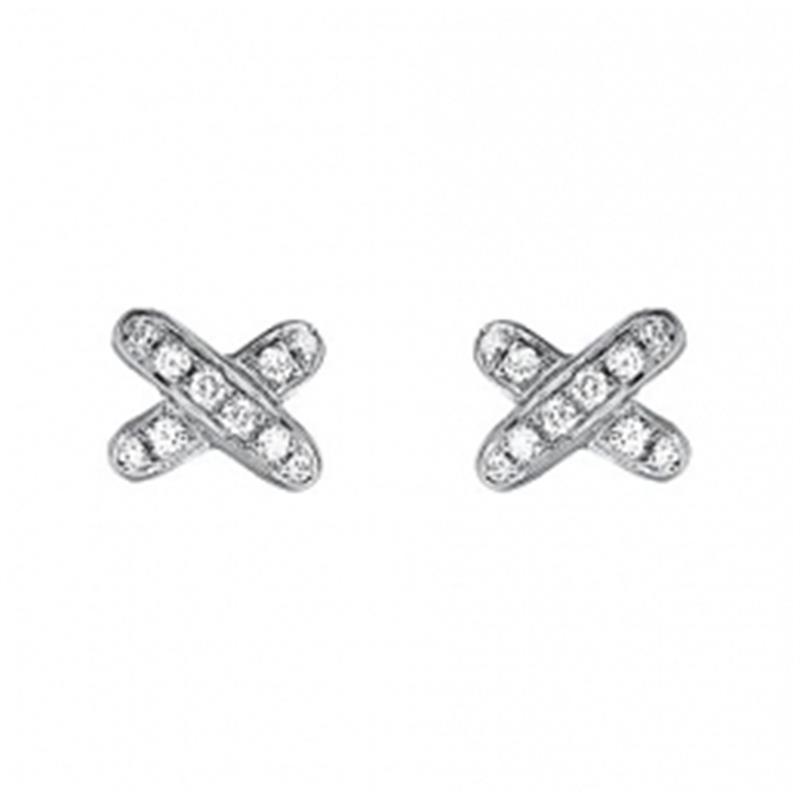 [Clover Jewelry]DIAMANT-OHRRINGE "JEUX"