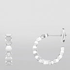 [Clover Jewelry]Hohles Design Vierblättriges Kleeblatt Ring