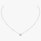 [Clover Jewelry]Diamond Necklace 0,20ct Brilliant Shape Joy