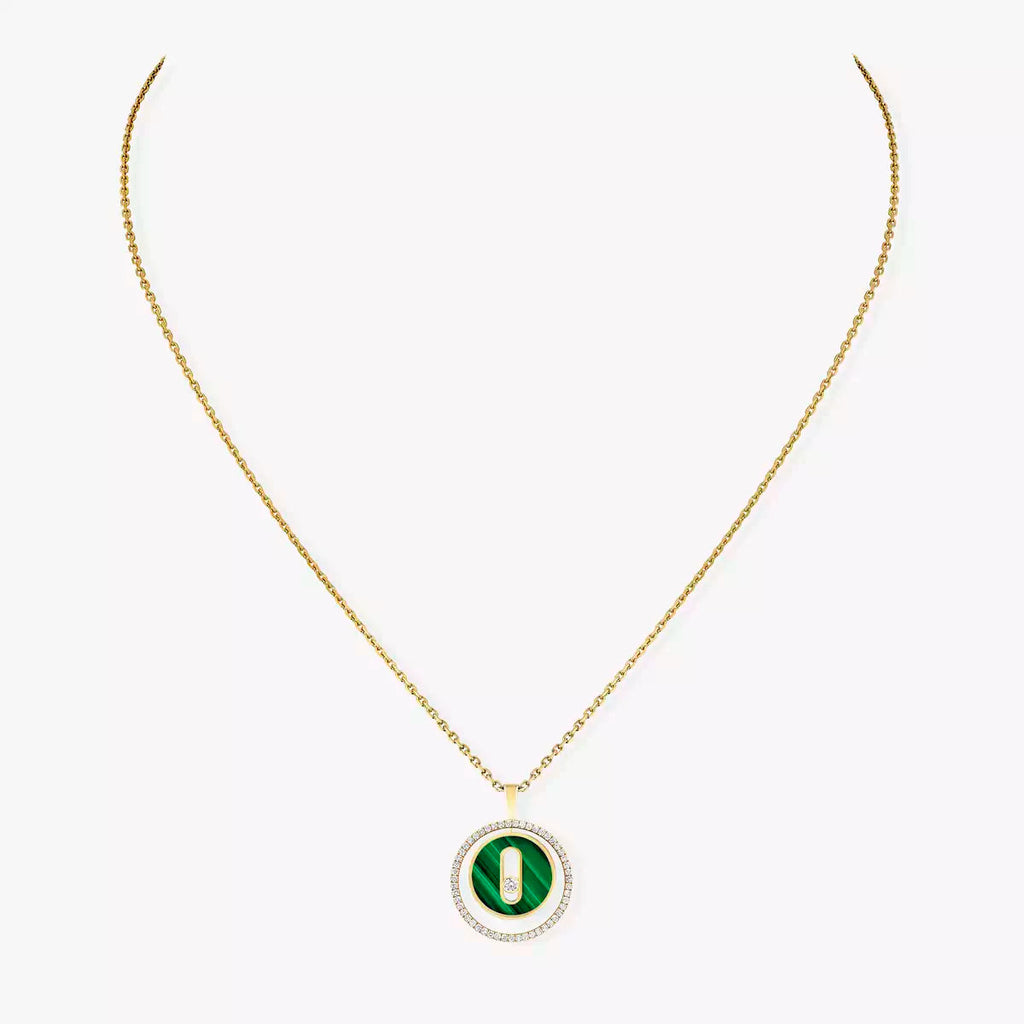 [Clover Jewelry]Lucky Move Diamond Necklace in Rose Gold and White Mother-of-Pearl