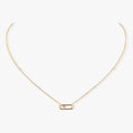 [Clover Jewelry]MOVE UNO DIAMOND NECKLACE