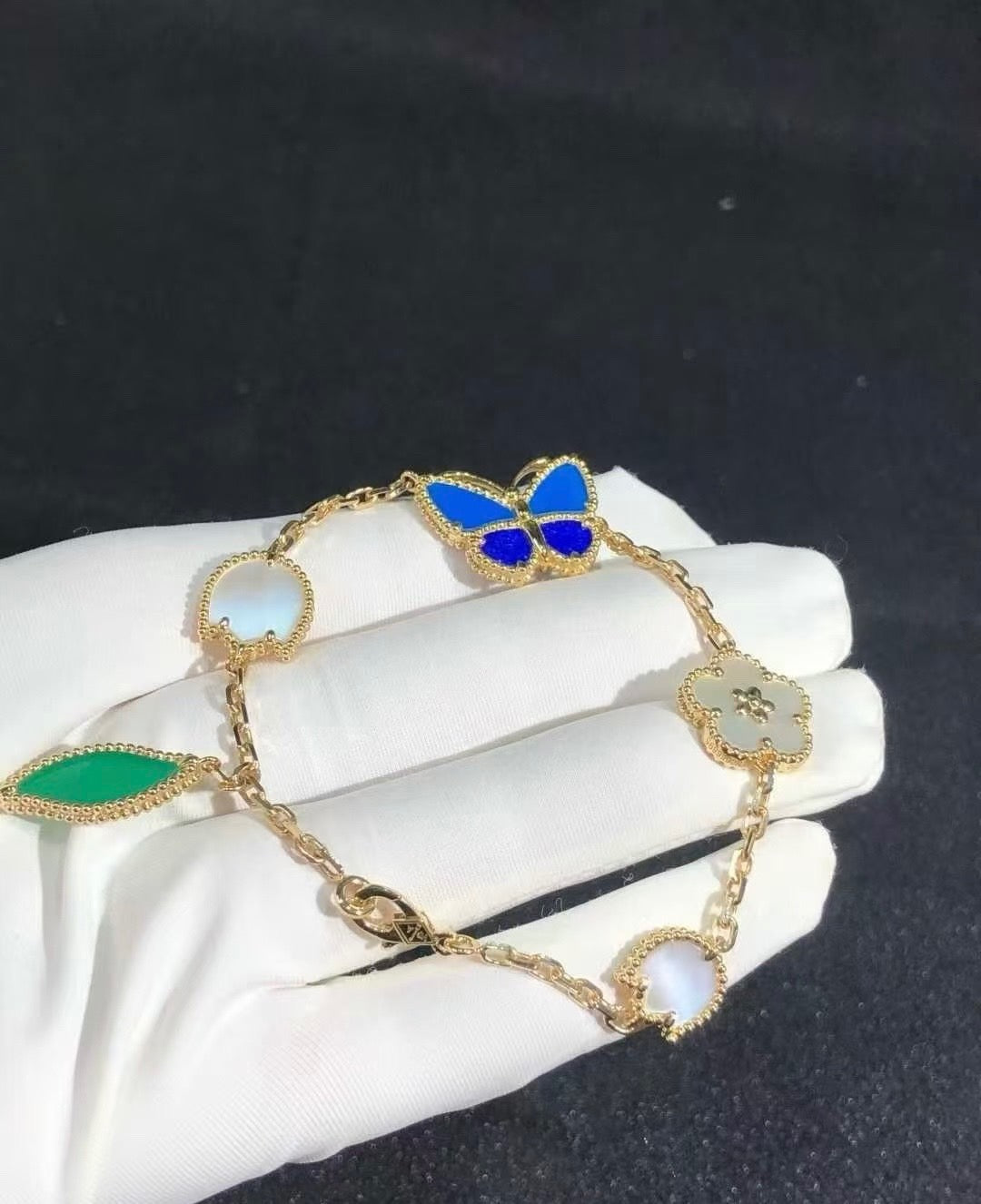 [Clover Jewelry]LUCKY SPRING BUTTERFLY 5 MOTIV ARMBAND