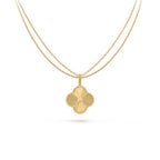 [Clover Jewelry]CLOVER 25MM PEDANT NECKLACE GOLD