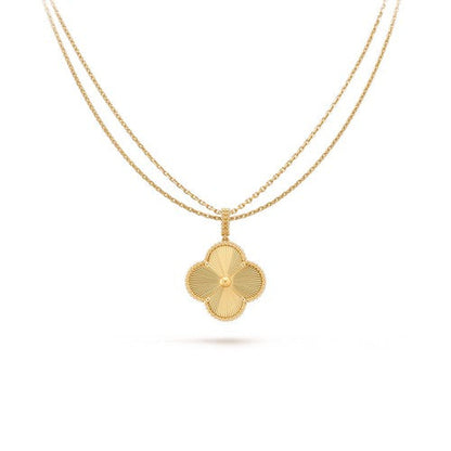 [Clover Jewelery]CLOVER 25MM PEDANT NECKLACE GOLD