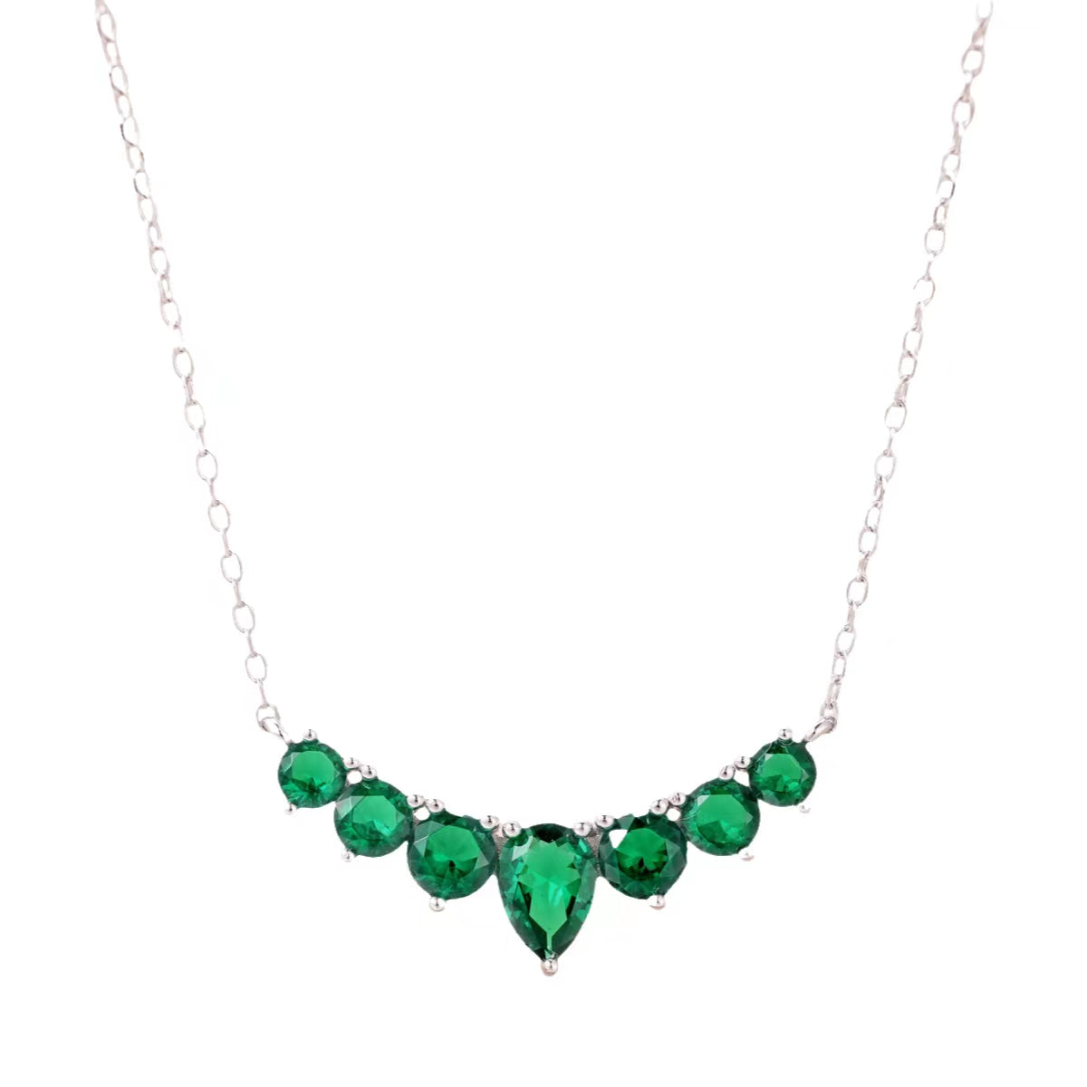 [Clover Jewelery]Dainty Colorful Heart Necklace