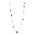 [Kleeblatt Schmuck] 26 NEUE KLEEBLATT GLÜCKSKETTE MIT 15 MOTIVEN