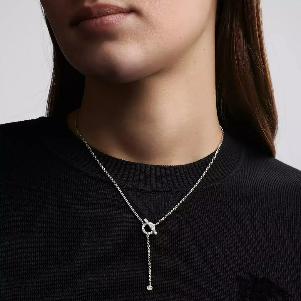 [Clover Jewelry] FINESSE シルバーダイヤモンドネックレス