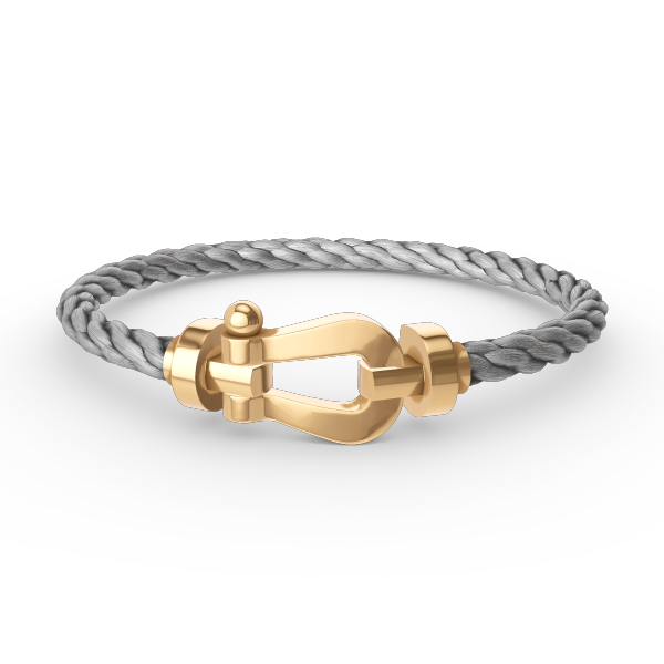 [Clover Jewelry]FORCE LARGE HORSESHOE NO DIAMOND BRACELET GOLD