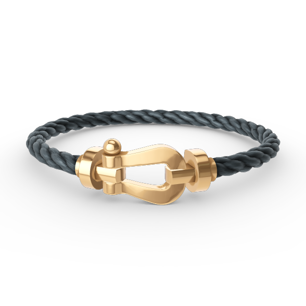 [Clover Jewelry]FORCE LARGE HORSESHOE NO DIAMOND BRACELET GOLD